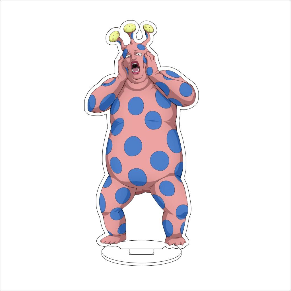 16CM Anime ONE PUNCH MAN  Acrylic Stand Ornaments  Saitama/Deep Sea King/Subterranean King Figure Stand Halloween Gifts