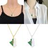 Algeria Map Pendant Necklace Trendy Silver/Gold Country Territory Necklace Unisex Women Men Neck Chain Adjustable