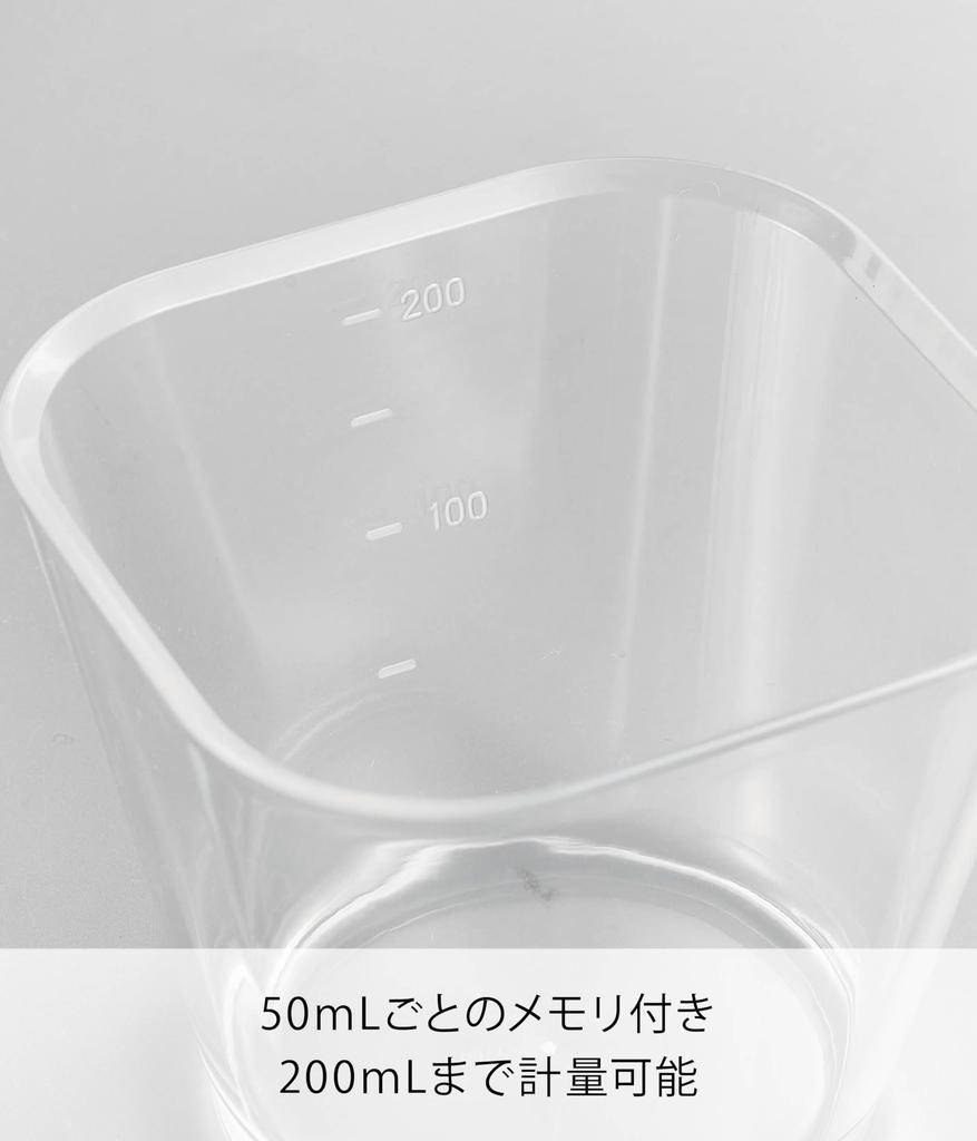 Yamazaki Tower Prep Bowl X X with Made In Product Number 10127 3-Piece Microwave-Safe, Easy-to-Clean Set, Clear, W8.4 D8.4 H6.5cm (Each),