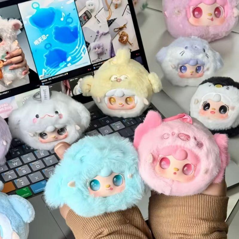 Yooki Oxygen Sexta Generación Caja Sorpresa Bebé del Océano Muñeco de Peluche Colgante Coleccionable Genuino Regalo de Cumpleaños Ideal Para Niñas