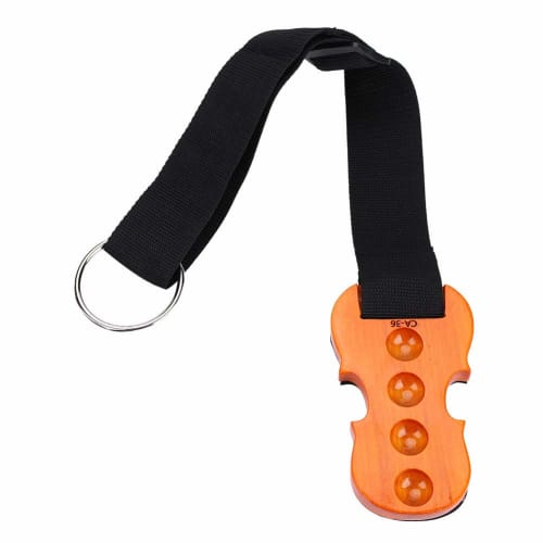 Ongwan Cello Non-Slip Mat, Cello Endpin Stop, Endpin Holder with Strap, Non-Slip Pad for Violin