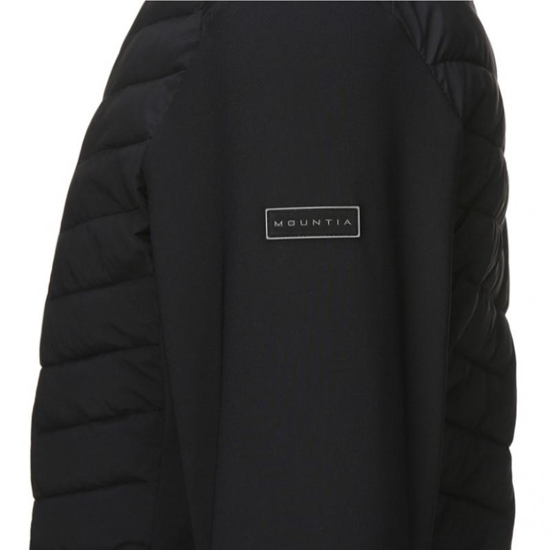  Kurtka męska hybrydowa Mountia S, lekka, pikowana, czarna