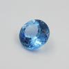 CERTIFIED Lite Blue Sapphire 9.25 Ct Natural Loose Gemstone Round Cut Ring Size P-1118-S