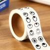 Eyes Stickers Roll Self Adhesive Cartoon Eye Decals with Different Expressions for DIY Crafts Scrapbooking and Party Decorations