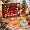 Christmas Baozi Advent Calendar with -Day Countdown for Holiday Seasonal Fun