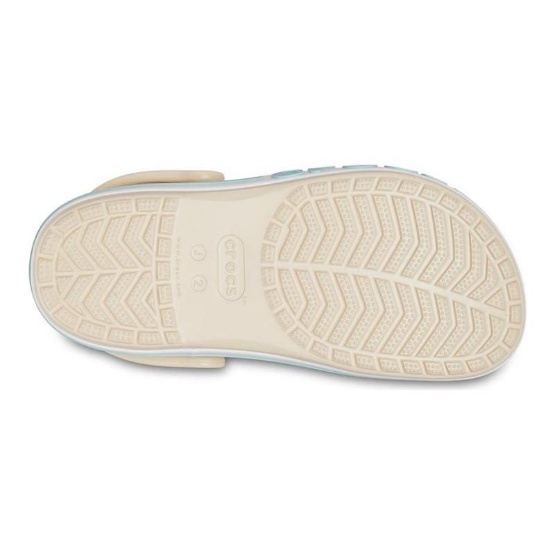 Crocs Bayaband Breathable and Lightweight Stylish and Versatile Non-Slip Children's Sandals Off-White Children's Model
