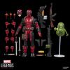 Hasbro Marvel Legends Maximum Series Deadpool, Deluxe Deadpool Comics Collectible 15cm Action Figure with 24 Accessories Including X-Force Doop (G0641