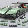 MEGA Hot Wheels Aston Martin Vulcan Building Block Set (986 Pieces) with 1 Diecast Car (Ages 10 and Up) HMY97