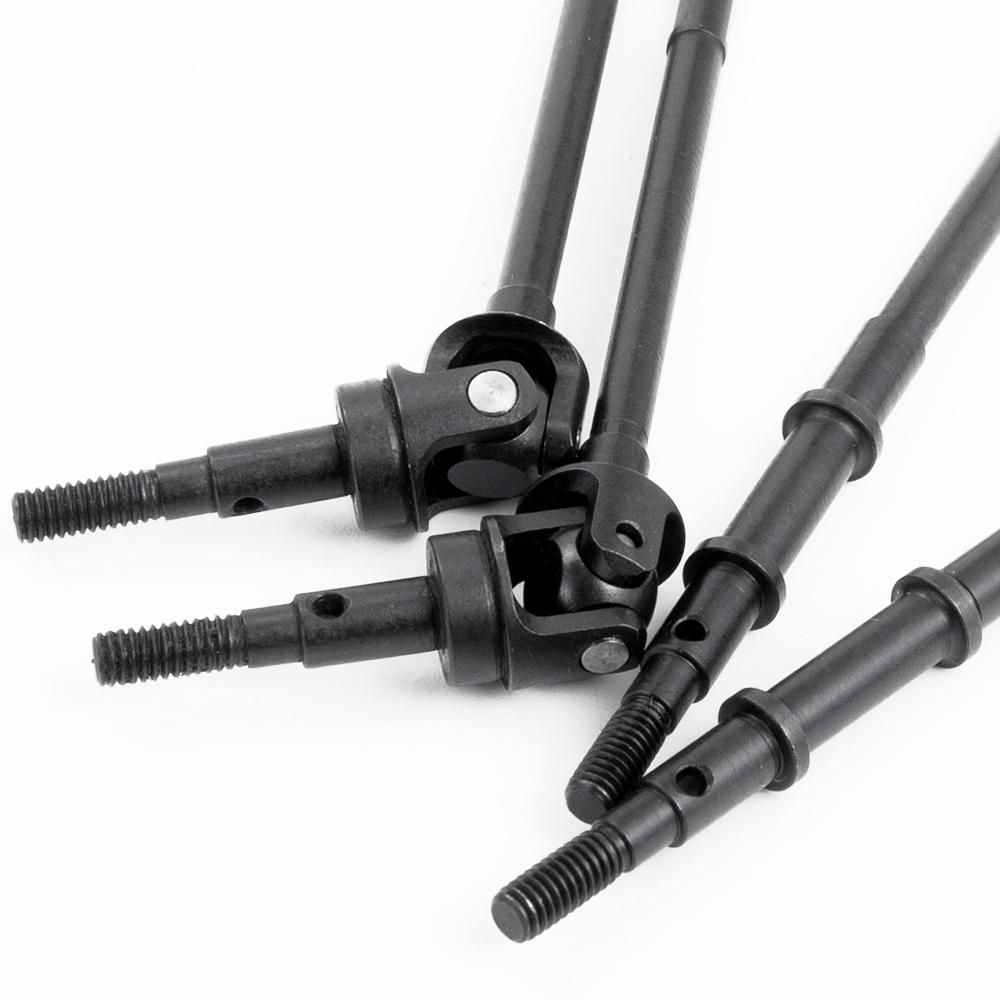 Heavy Duty AR44 Axles Front Rear Joint CVD Drive Shaft Dogbone - for 1/10 RC Crawler Axial SCX10-II 90046/90047 JEEP Wrangler