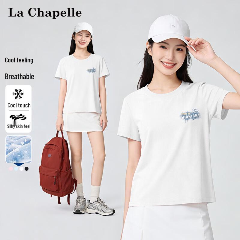La Chapelle Women s Cooling Quick-Dry Graphic T-Shirt 2XL