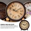 Delicate Mute Bedside Clock Chic Design Simple Digital Clock Portable Desk Alarm Clock  Home Decor