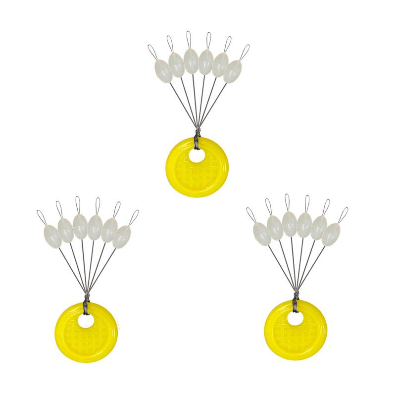 Luminous Silicone Space Beans: Large Olive Fishing Stoppers for Sea Fishing and Long Cast Anchors.