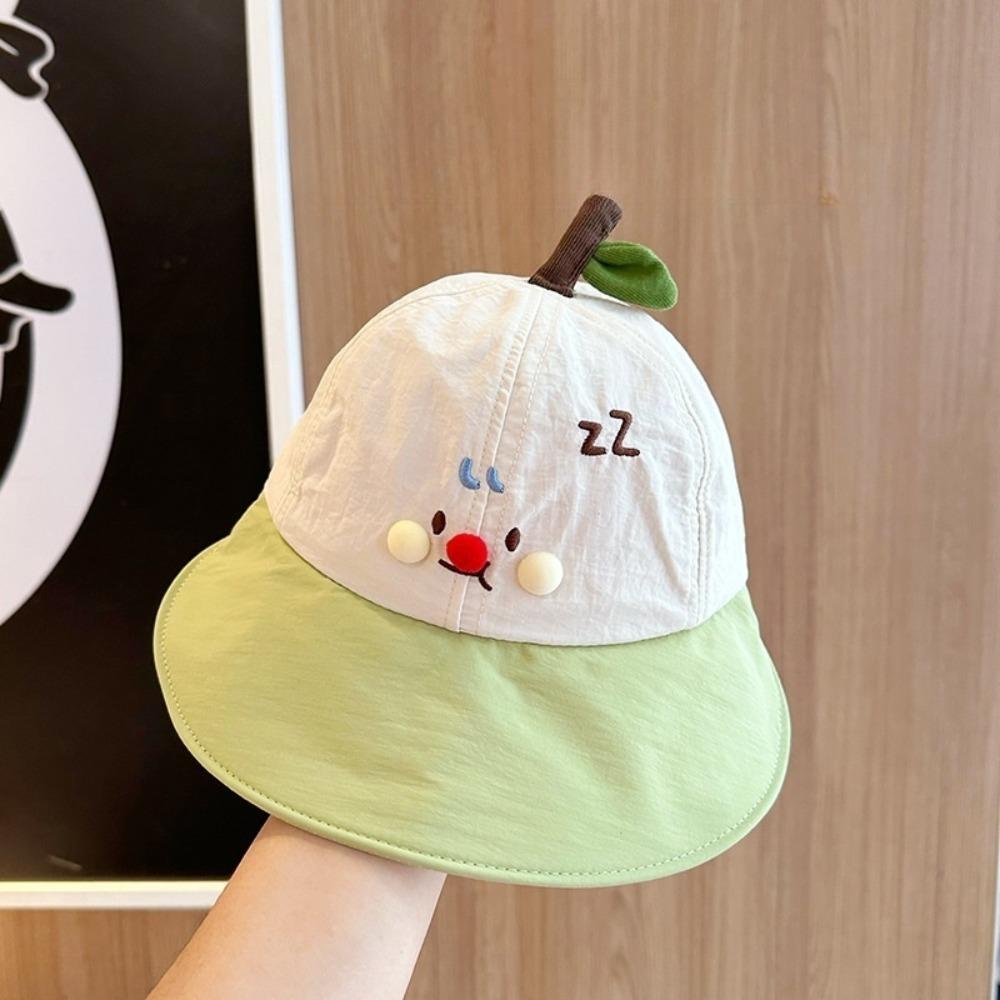 Shading Hat Korean Style Cap Quick-dry Children's Bucket Hat Soft Summer Kid Sunhat  Boy