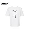 ONLY Women's 2026 Spring Embroidered Bow T-Shirt