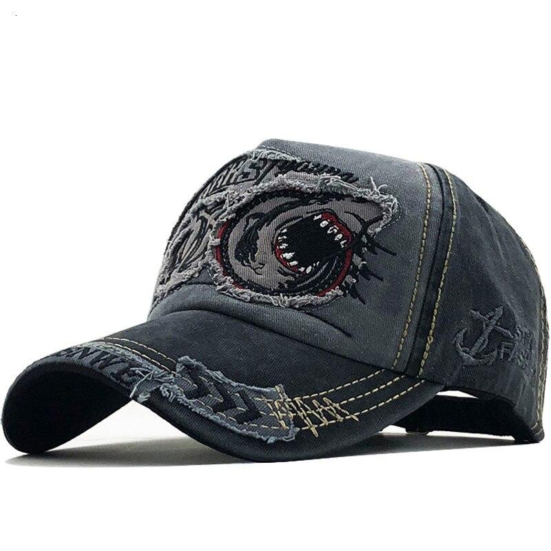 Buy Baseball Cap Shark Embroidery 