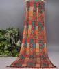 TreegoArt Fashion Women's Rajasthani Printed Traditional Silk Bandhej Dupatta Chunni Scarf