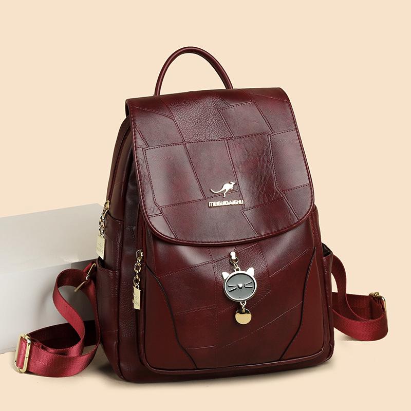 2024 Women's Trendy Patchwork Travel Backpack