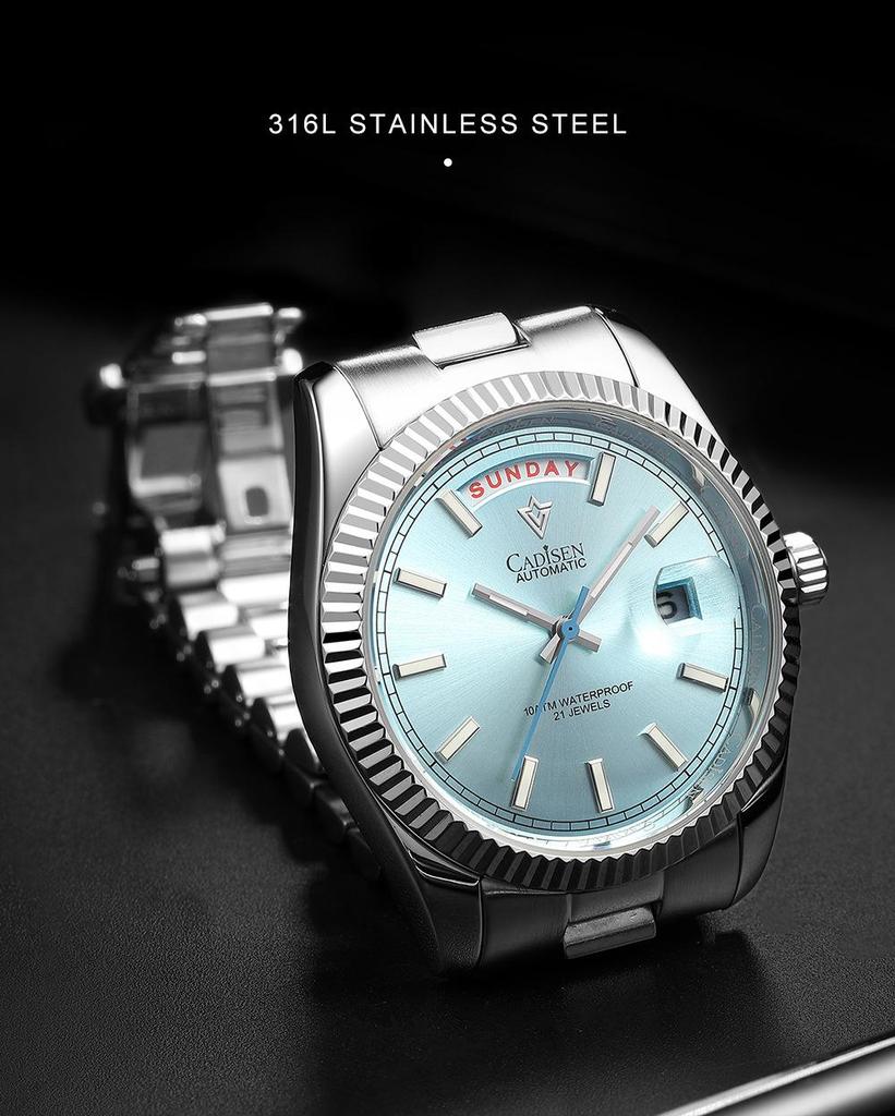 Cardison Men's Mechanical Watch - Fashion Casual, Waterproof, Luminous, Fully Automatic with Japan 8205 Movement