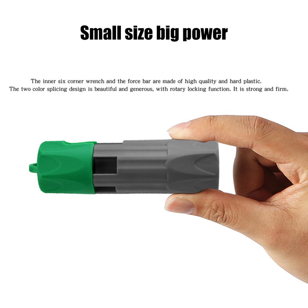Innensechskant-Schlüsselplatte Handgriff Verstellbare Verlängerungsstange für Erhöhtes Drehmoment und Arbeitssparende Anwendungen