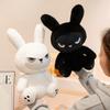Cute Dark Sitting Position Rabbit Aotian Doll Rabbit Plush Toy Doll Girl Sleeping Pillow Holiday Gift Premium Durable