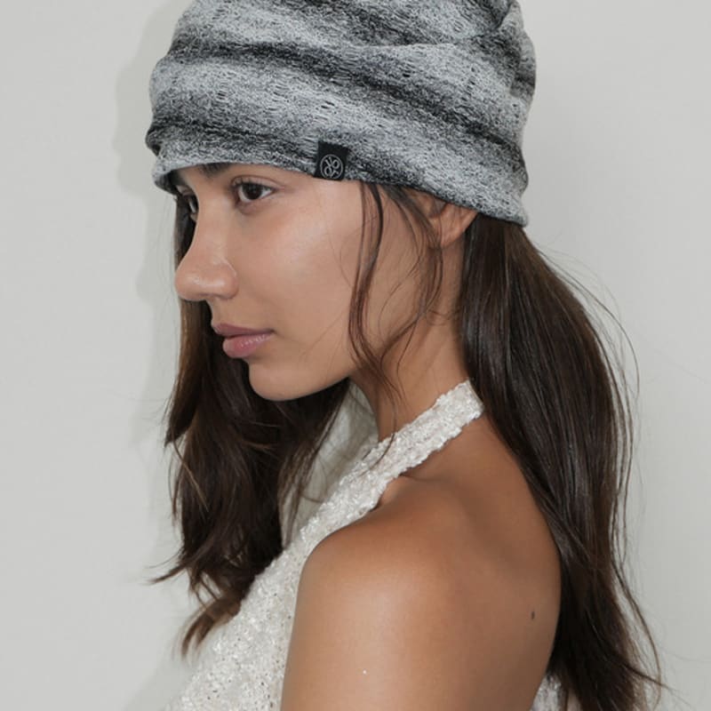 

for Knit Hat & Neck Warmer_Grey Free