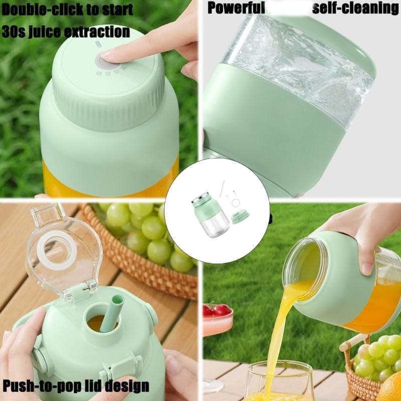 Portable Blender for Shakes and Juice Rechargeable Blender Fruit Juice Mixer for Travel/Picnic/Office/Gym/Sport