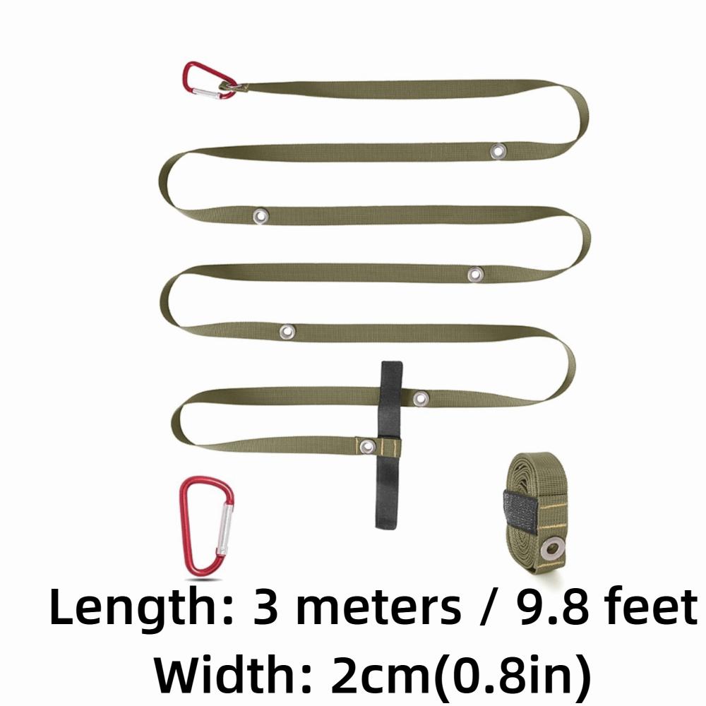 Adjustable Wind Rope High Strength Laundry Hanging Rope Durable Tent Rope  Laundry Use