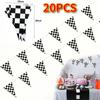 Racing Pennant Banner Race Car Birthday Decor Party Flag Banner Bunting Pennant Garland Flag Kids Party Favors Hanging Supplies