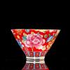 Chinese Style Enamel Ceramic Tea Set Teacup Hand Painted Teacup Household Master Cup Drinkware Supplies Home Decoration