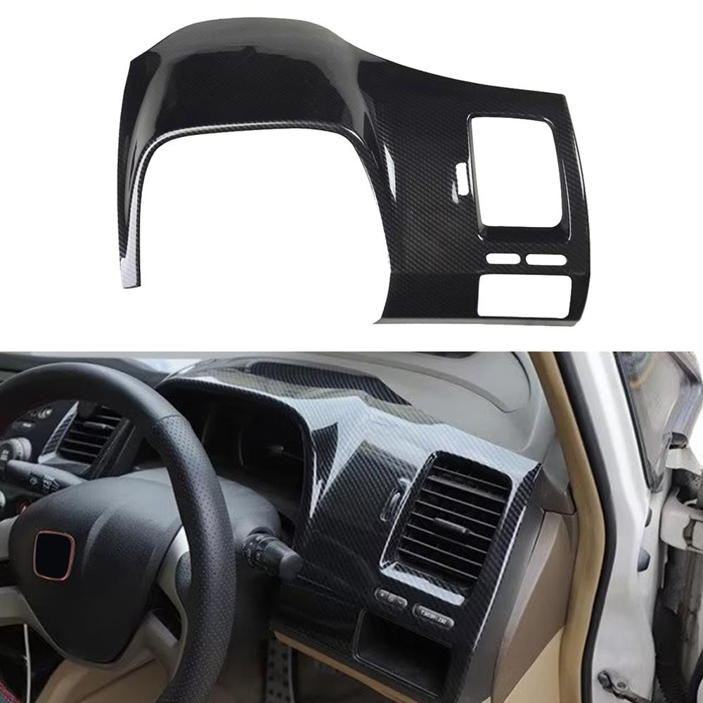 For Honda Civic 4 Doors 2006-2011 Car Accessories ABS Dashboard trument AC Vent Cover Trim 1PC