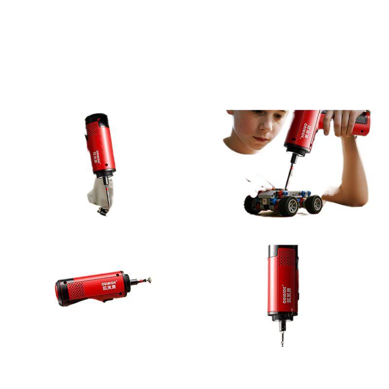 Rechargeable Handheld Electric Screwdriver & Drill: Compact, Automatic, for Home Use