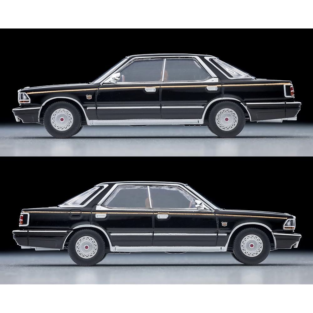 TOMYTEC Tomica Limited Vintage Neo 1/64 Nissan Cedric HT V30 Turbo Brougham VIP Black 1985 Diecast Model Car