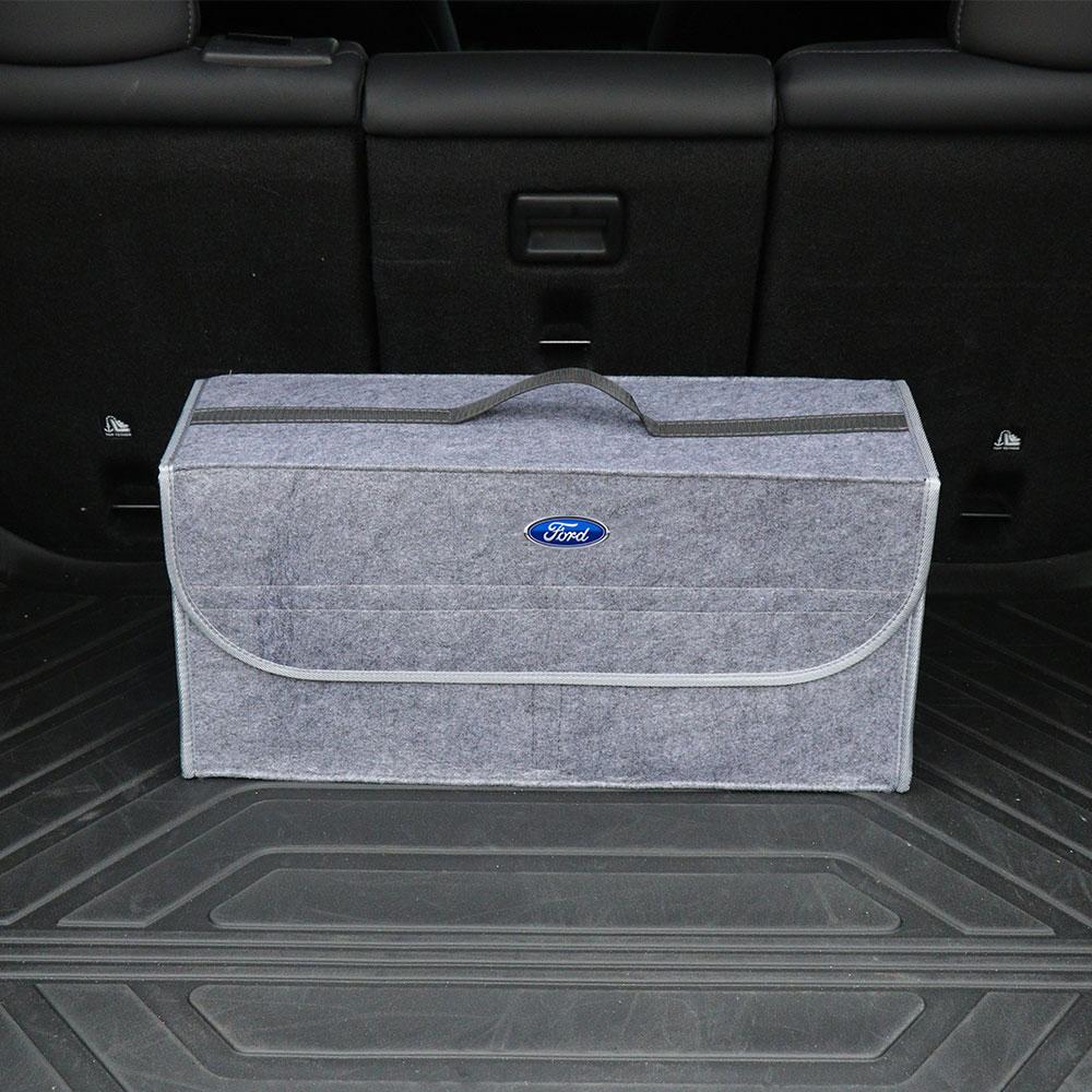 Car Trunk Large Capacity Sundries Storage Box Organizer Bag Tool Case For Ford Focus Mondeo Kuga Fiesta MK7 Escort Explorer Edge 2 4 MK2 MK4
