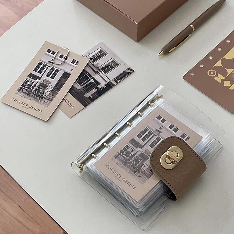 A7 Pocket Cash Budget Envelop Wallet Binder Po Card Bill Id Card Bank Bus Card Holder Storage Book Portable Notebook Diary Quality