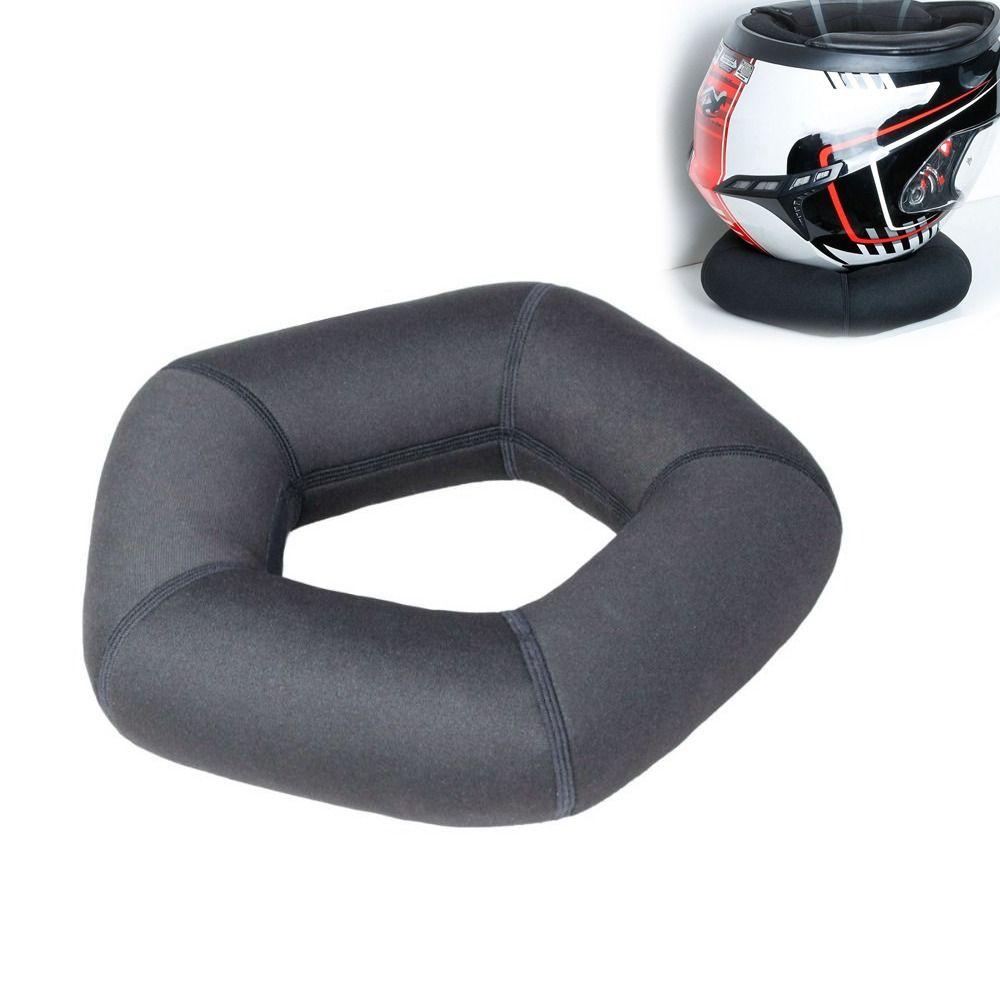 

Non-slip Motorcycle Helmet Rack Slow Rebound Helmets Support Cushion Base Motorbike