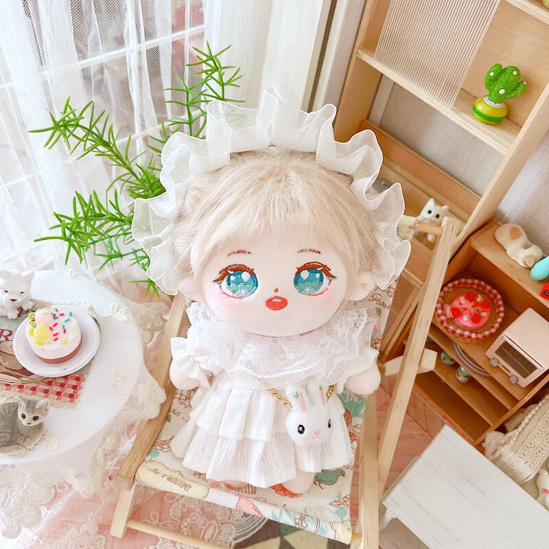 Star Doll Humanoid Doll Plush Toy, Kexin Internet Celebrity Cute Cotton Doll Naked Baby 20Cm No Attributes
