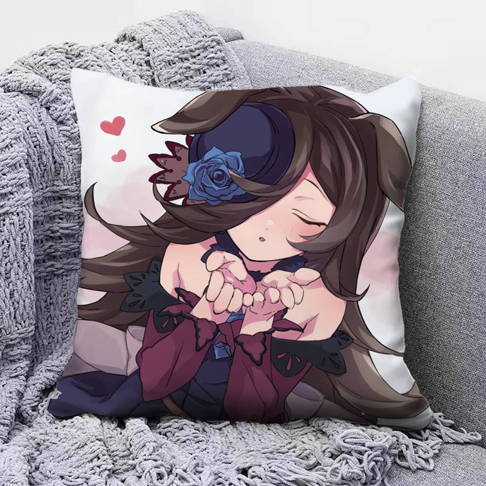 Rice Shower Umamusume Pretty Derby Pillow Covers Home Sofa Cushion Covers and Aecorative Custom