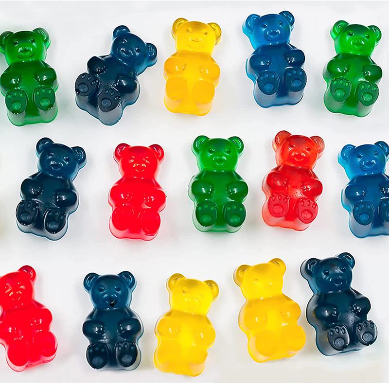Large Bear Gummy Mold  New Big Silicone Candy Chocolate Cookies Mould Cartoon Ice Cube Tray Cake Decoration Tools Wax Melts