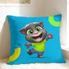 Pillow Cover Decorative T-Talking T-Tom And F-Friends  Vintage Pillow Case For Sofa Bedroom Home Decor Pillowcases