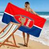 The Gunners logo Print Beach Towel, Large Soft Quick Dry Towel for Beach Camping Swimming