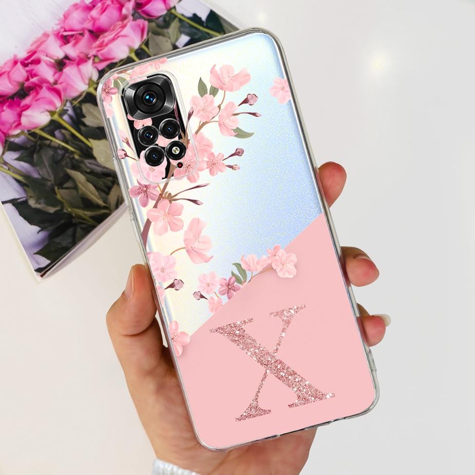 

For Xiaomi Redmi Note 11 4G Case Redmi Note 11S Stylish Letters Cover Soft Silicone Phone Case For Redmi Note 11 Pro Plus Fundas Note 11 Pro Plus
