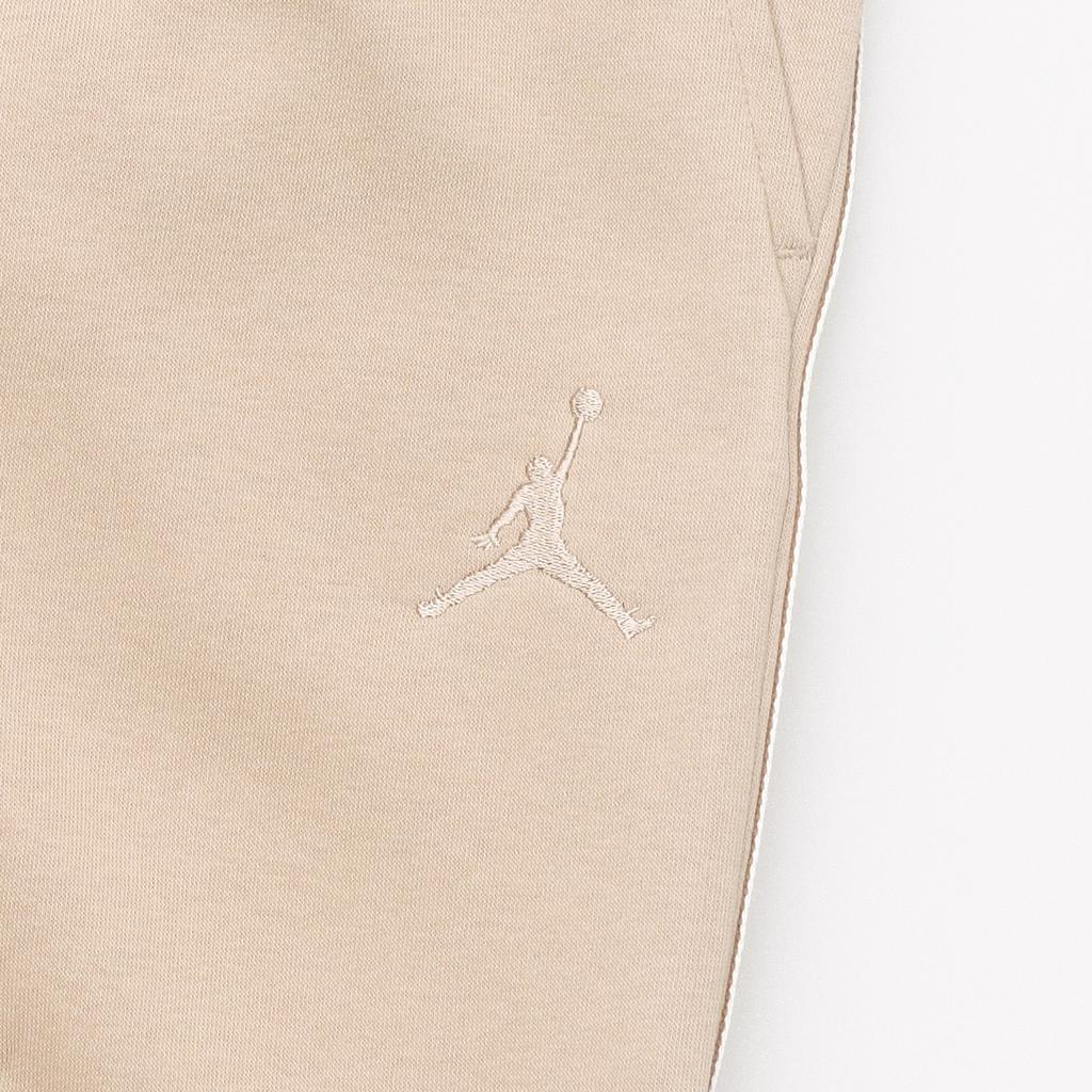 Jordan Solid Color Drawstring Fleece Joggers Men Bottoms Brown FN6357-244