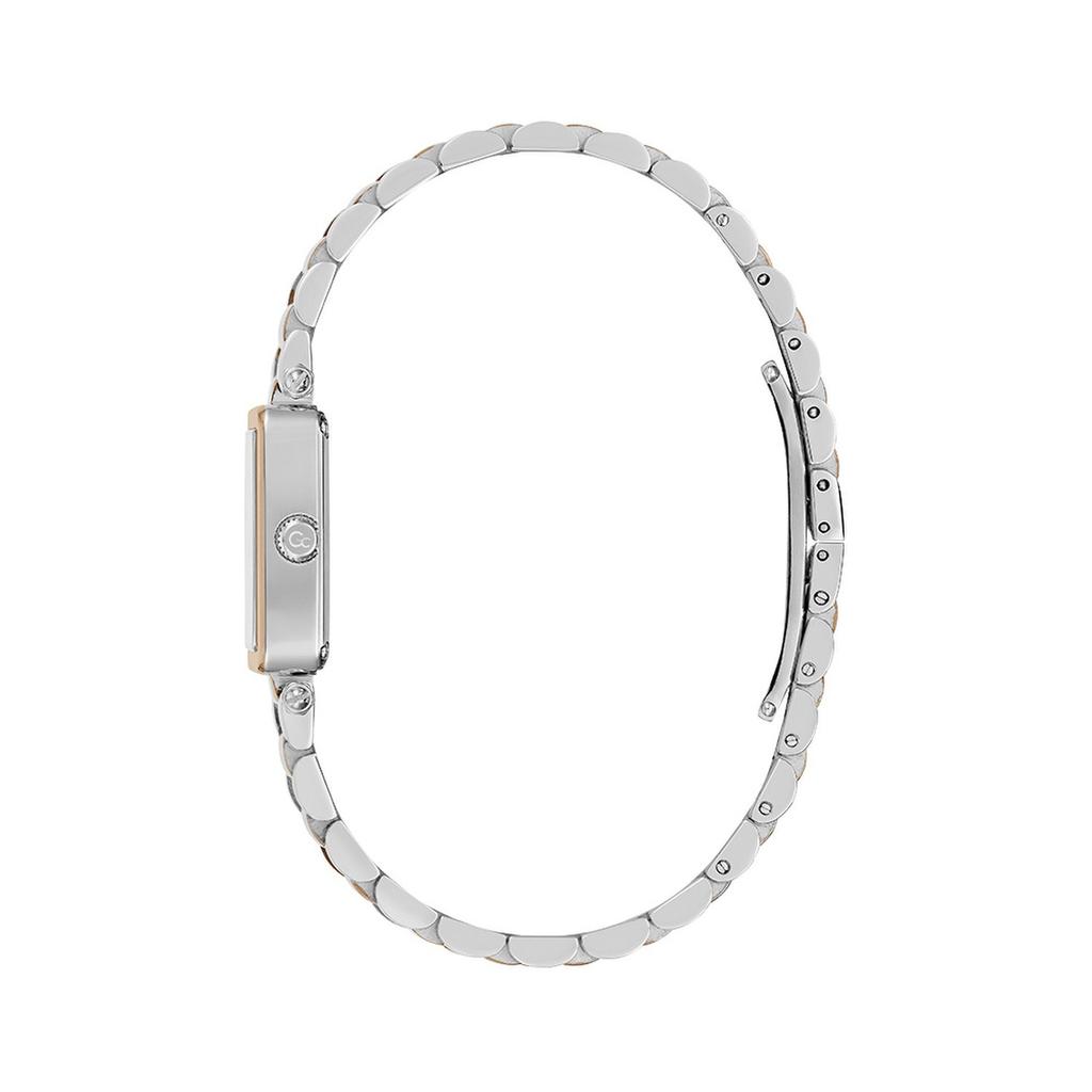 [Gc] Silver Rose Gold Plaza Mini (Z71001L1) Women's Watch