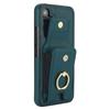 For Samsung Galaxy A54 5G Case Anit-Fall Kickstand Leather + TPU Phone Cover
