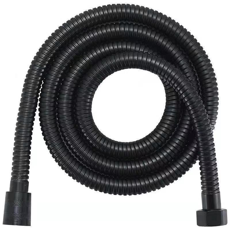 Reinforced Nylon Silk Shower Hose, Stainless Steel Anti-Scald, Anti-Tangle, Explosion-Proof, Flexible and Universal Fit