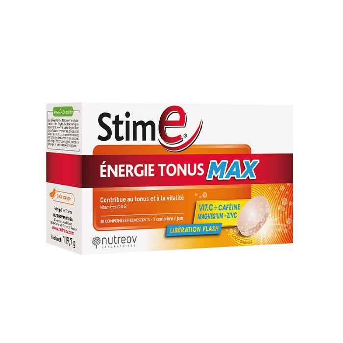 Nutreov Stim E Energie Tonus Max - Boite 30 Comprimés Effervescents