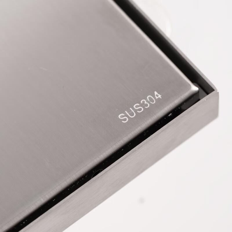 Xuan Yong Square 304 Stainless Steel Hidden Floor Drain