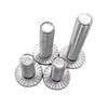 304 Stainless Steel Serrated Flange Hex Head Screws UNC Size 1/4-3/8 Anti-loose Fasteners Auto Motorcycle Replacement Parts