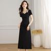 La Chapelle A-Line Waist-Cinching Dress