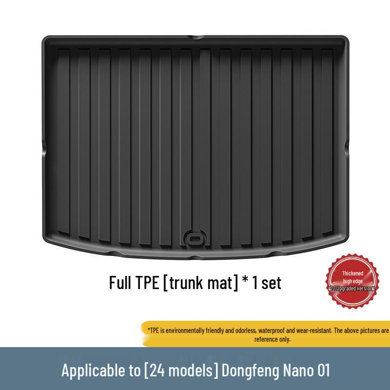 Applicable TPE Eco-Friendly Car Mats for Dongfeng-Nano 01, Including Trunk Mats